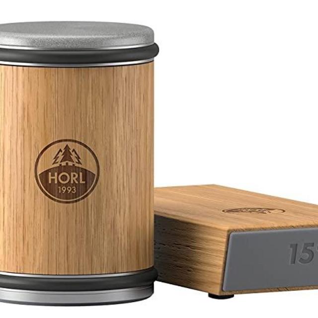 HORL 2 Oak Rolling Knife Sharpener Engineered in Germany for Straight Edge with Industry Diamonds for Steel of any hardness and Magnetic Angle Technology with 15 & 20 Degrees