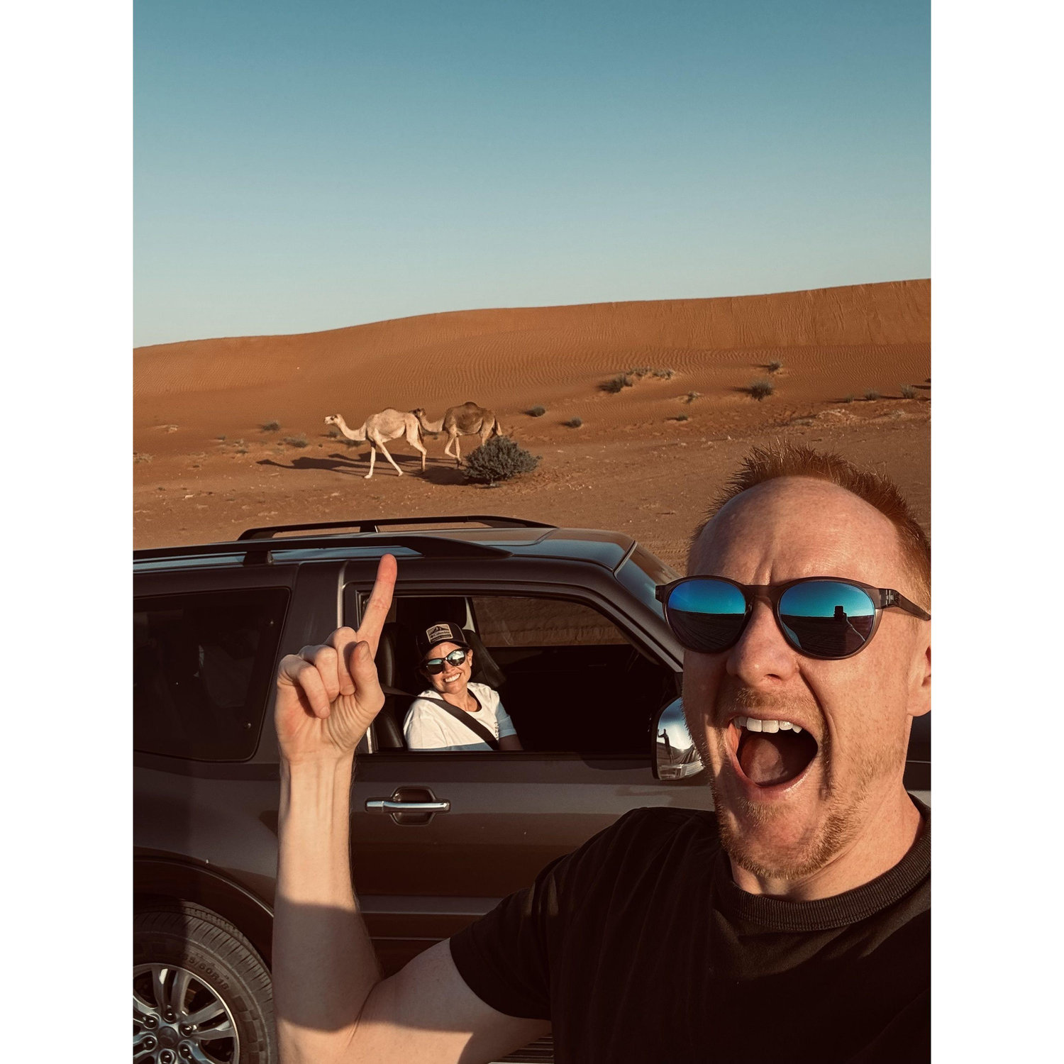 First of many road trips in the desert