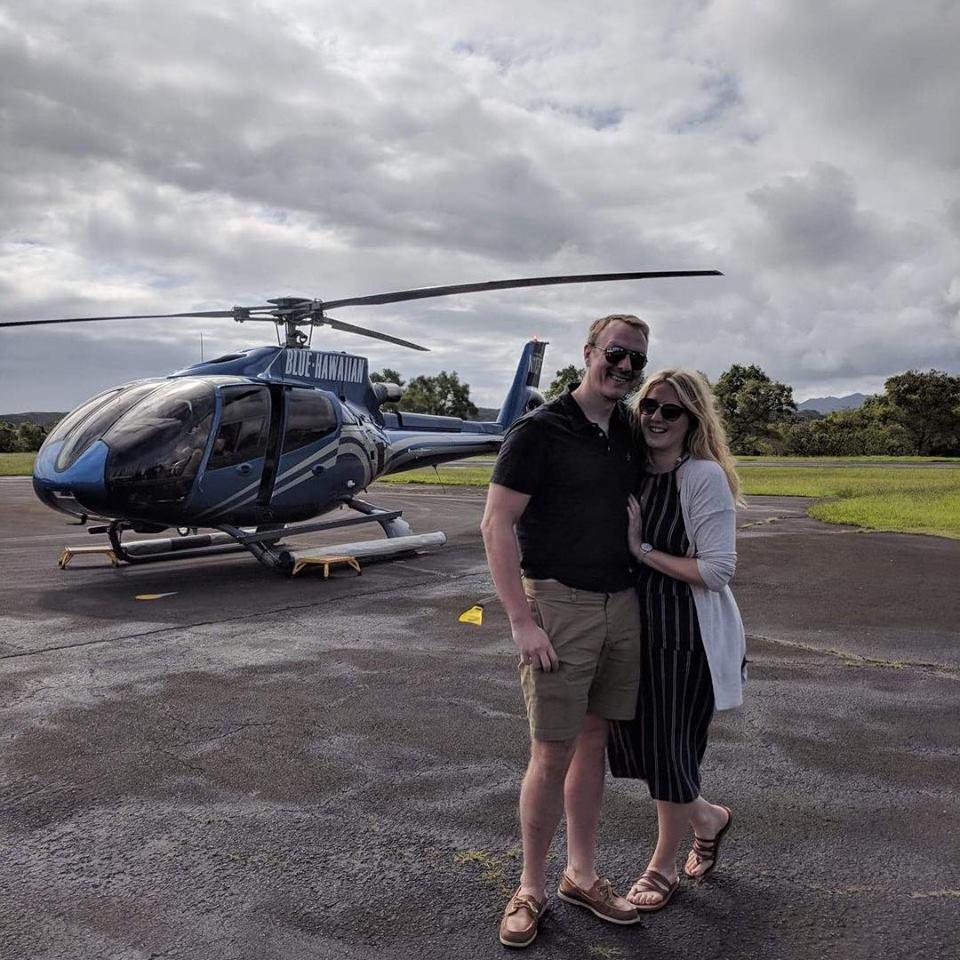 Took a helicopter tour about Kauai, Hawaii to see where Jurassic Park was filmed.