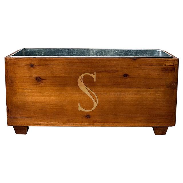 Cathy's Concepts Personalized Wooden Wine Trough - S