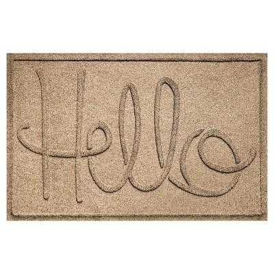 Bungalow Flooring Aqua Shield Hello Floormat