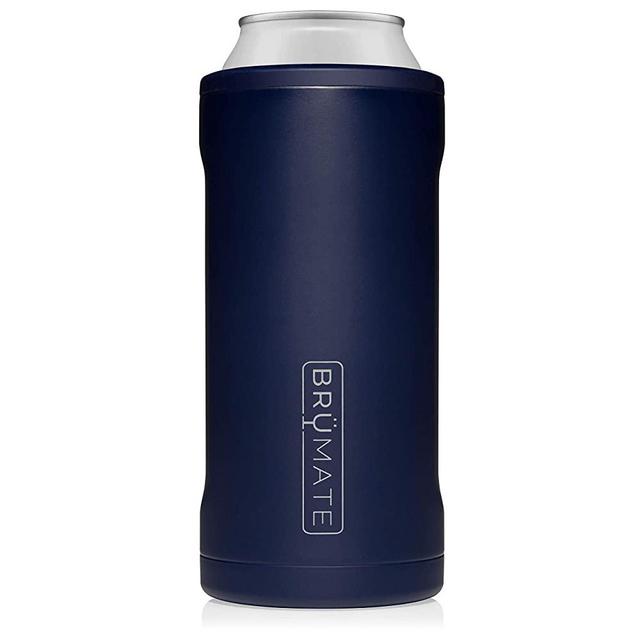 BrüMate Hopsulator Juggernaut Double-walled Stainless Steel Insulated Can Cooler For 24 Oz And 25 Oz Cans… (Matte Navy)