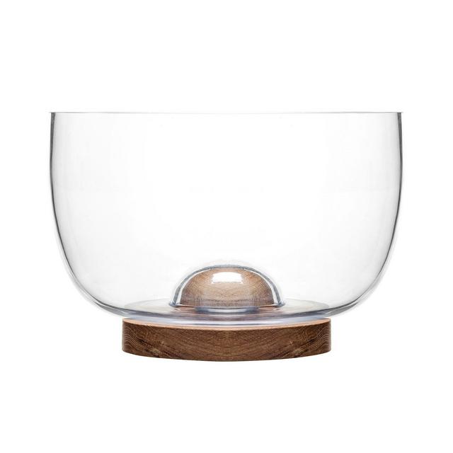 Widgeteer Nature Salad Bowl with Oak Trivet