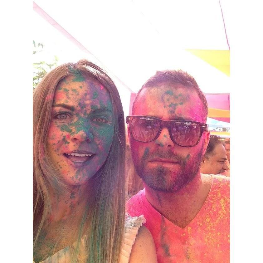 Jodhpur, India - playing Holi