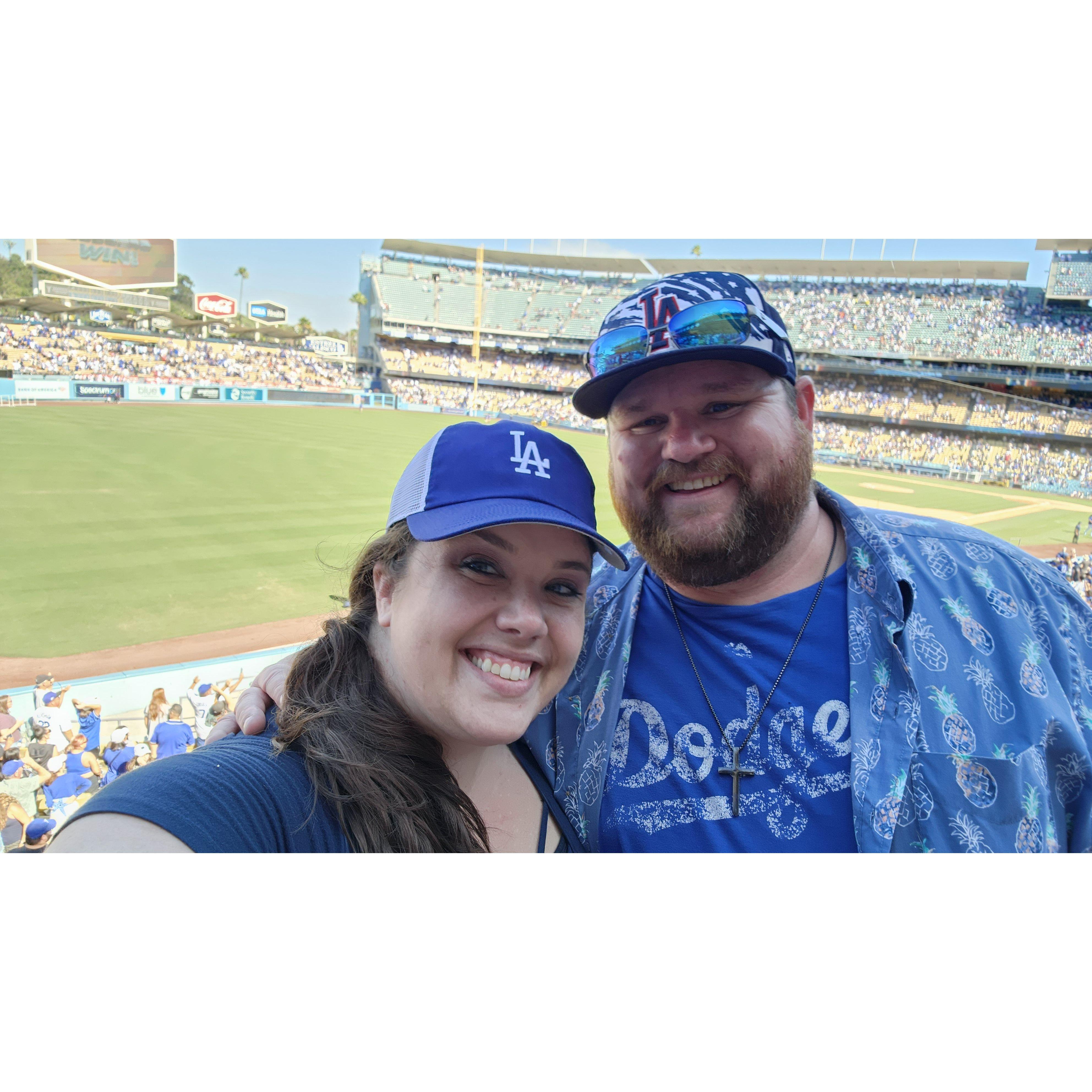 Thank God she is a Dodgers fan!!!!!