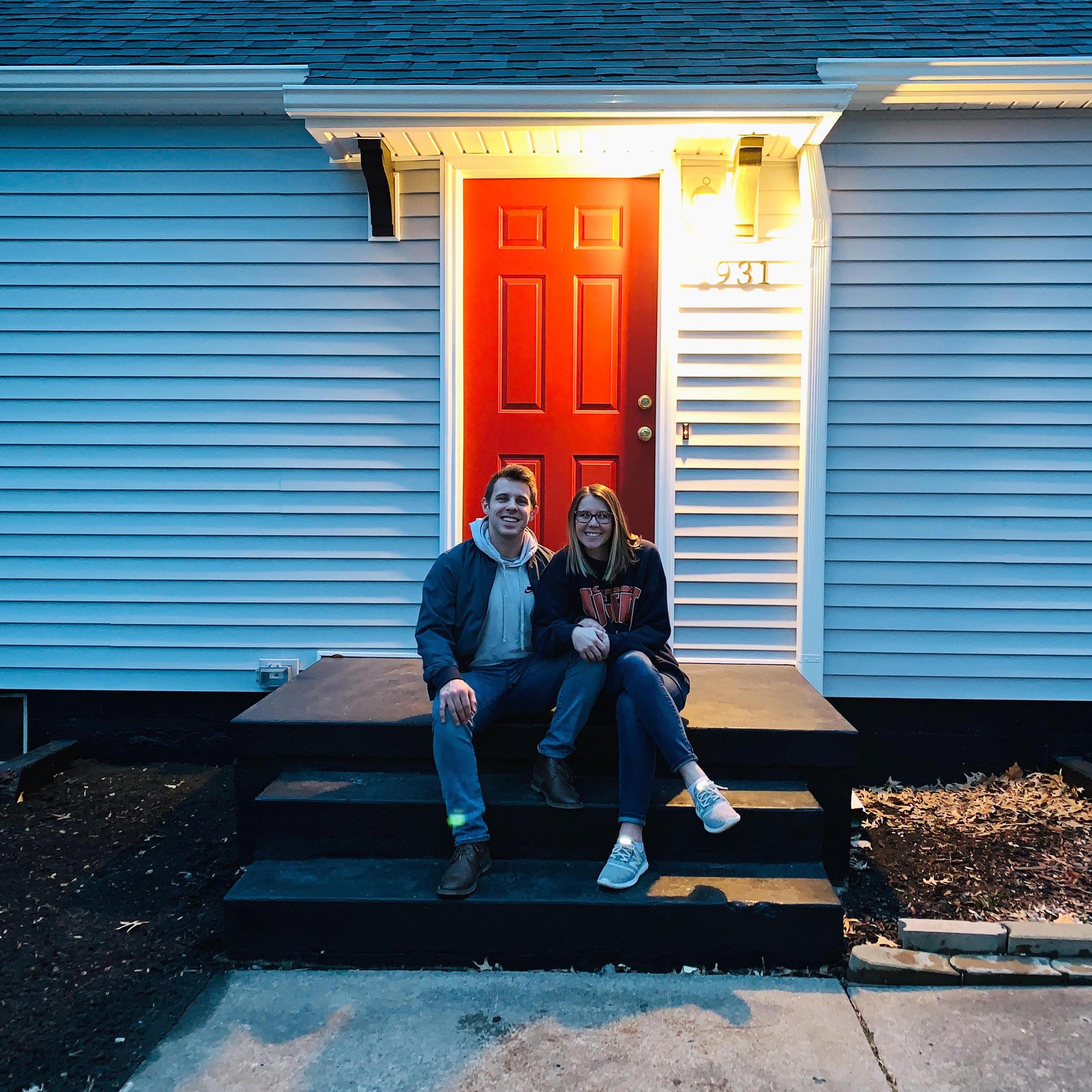 We moved to Topeka, KS together in 2018 and several months later bought our first home.
