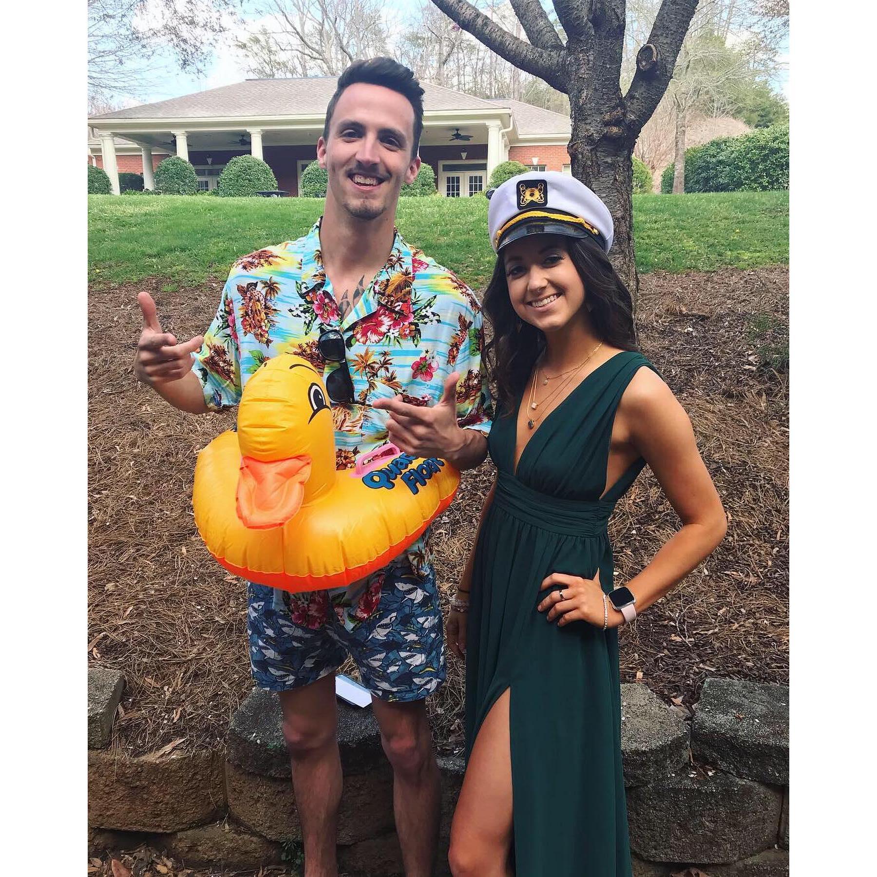 The first and most iconic photo together