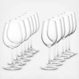 Marquis By Waterford Vintage Assorted Wine Glass, Set of 12