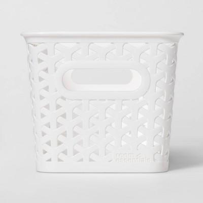 Y Weave Rectangle Storage Bin - White - Room Essentials™