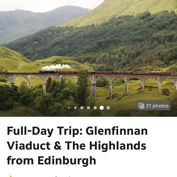 Glenfinnan Viaduct and Scottish Highlands Tour