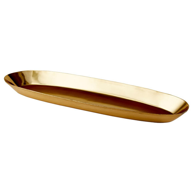 UTVÄNDIGCandle dish, brass color19 ¾x6 "