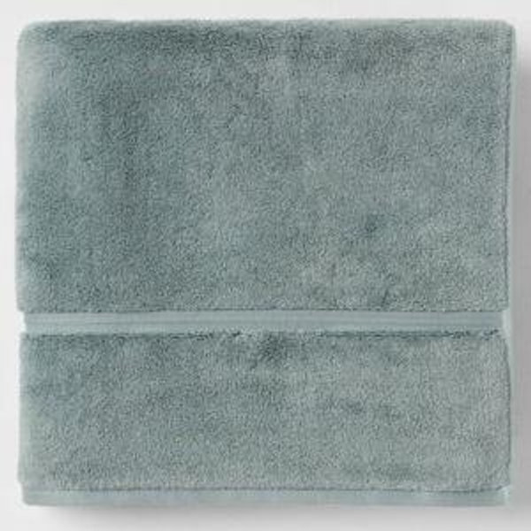 Oversized Spa Plush Bath Towel Sage Green - Threshold™