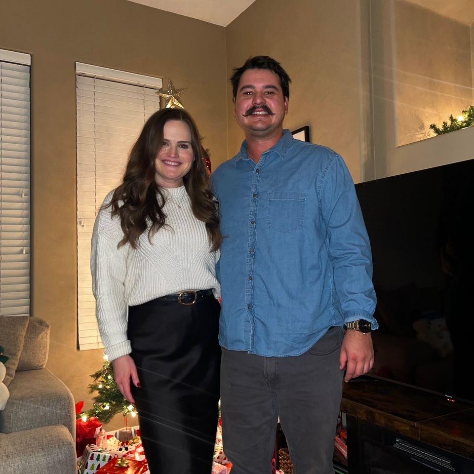 Our first and last Christmas as an engaged couple