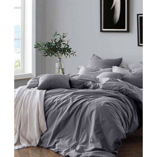 Yarn Dyed King/California King Duvet Cover Set