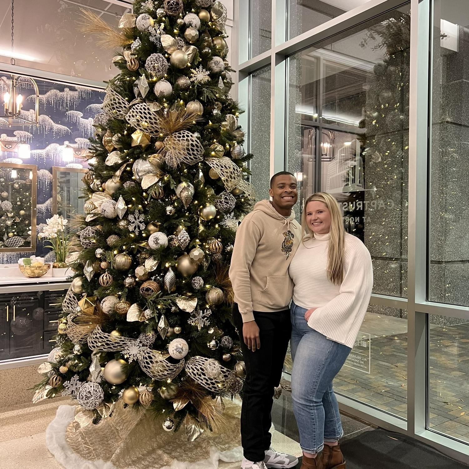 We became "Instagram official" with this picture.