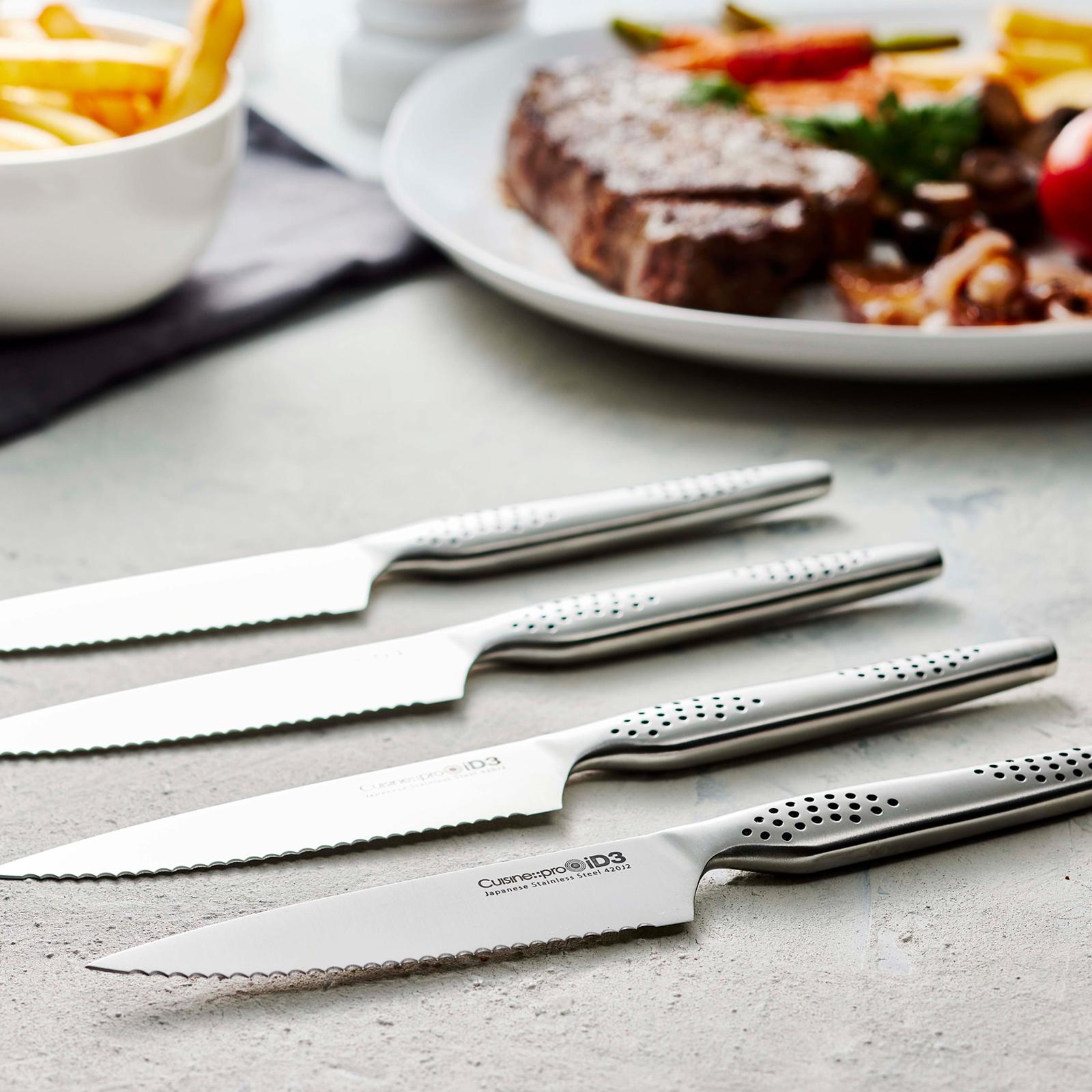 Cuisine::pro ARTISAN 6-Piece Stainless Steel Knife Set with Stahl