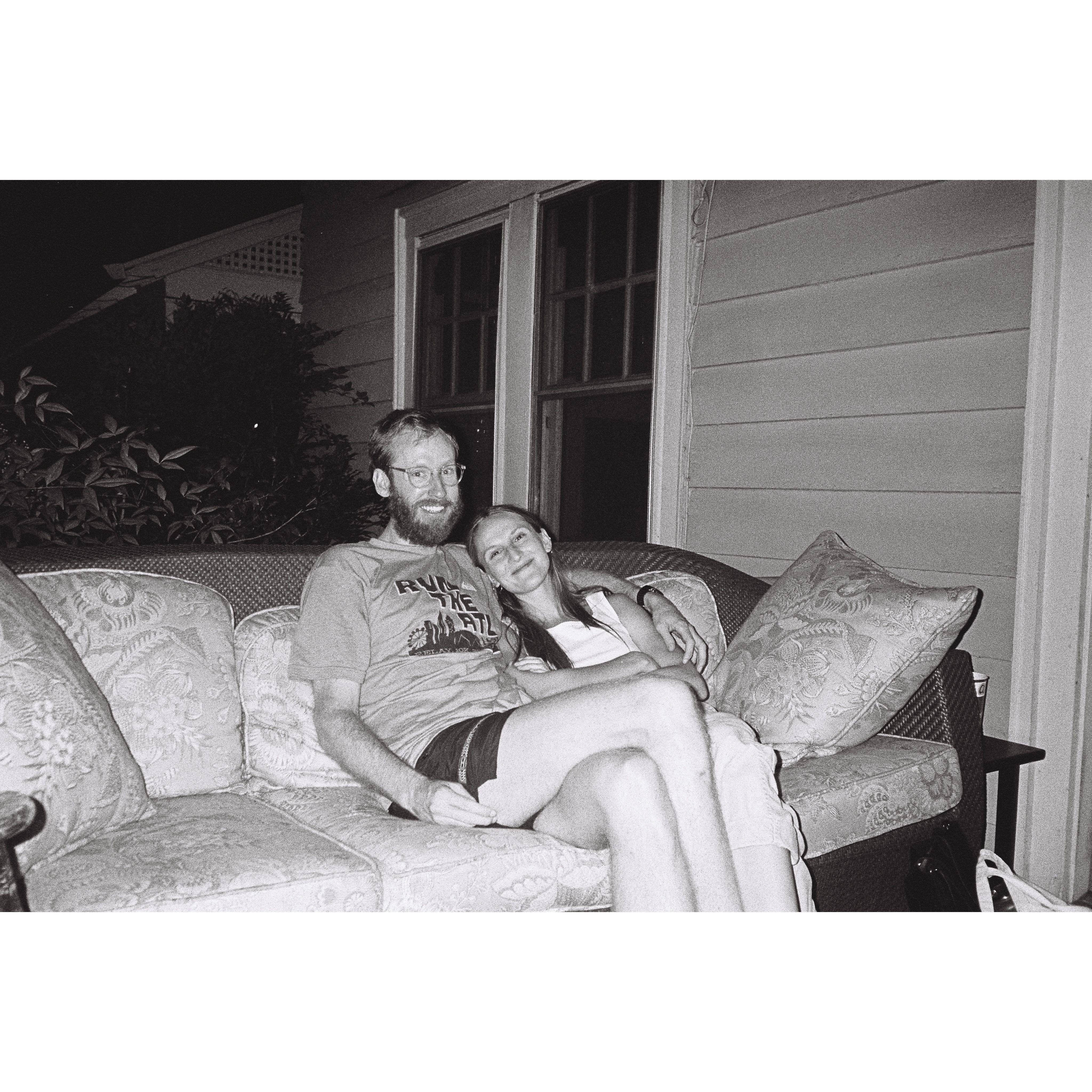 This was taken the night JM asked me to be his GF! I had hitched a ride to ATL with Sav, and JM and I spent the evening together while she worked.