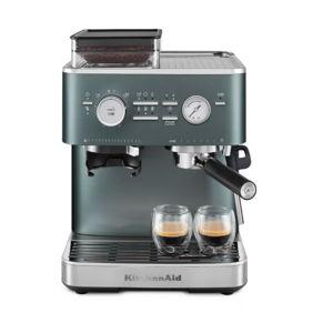 KitchenAid Semi Automatic Espresso Machine with Burr Grinder - Juniper