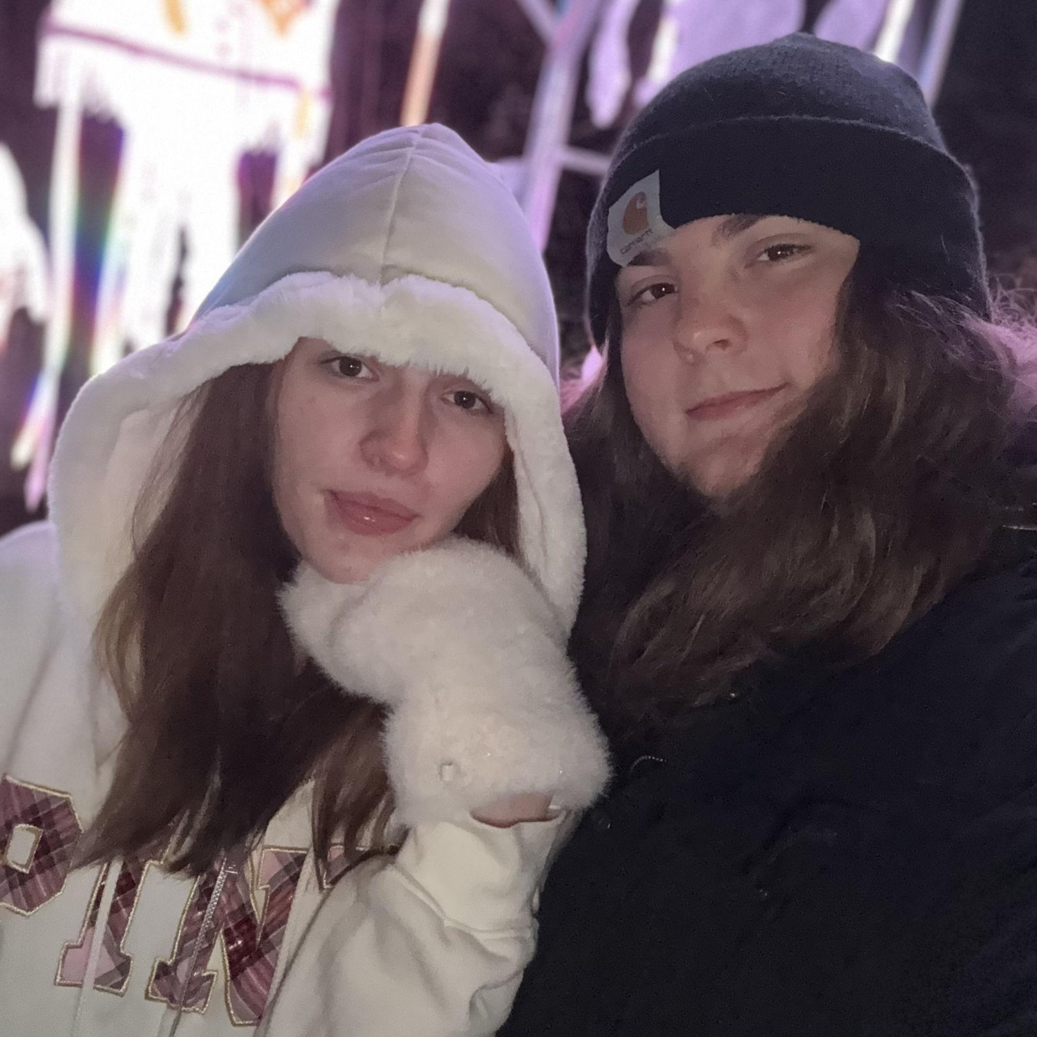 Us at the Portland zoo