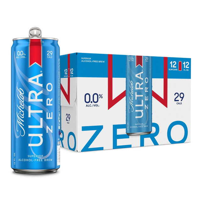 Michelob ULTRA Zero Non-Alcoholic Beer - 12pk/12 fl oz Cans