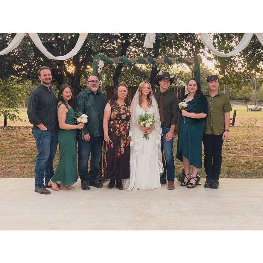 We always knew Daniel was THE ONE! Winton Wedding 2024 when Makayla and Daniel were 2 months into dating.