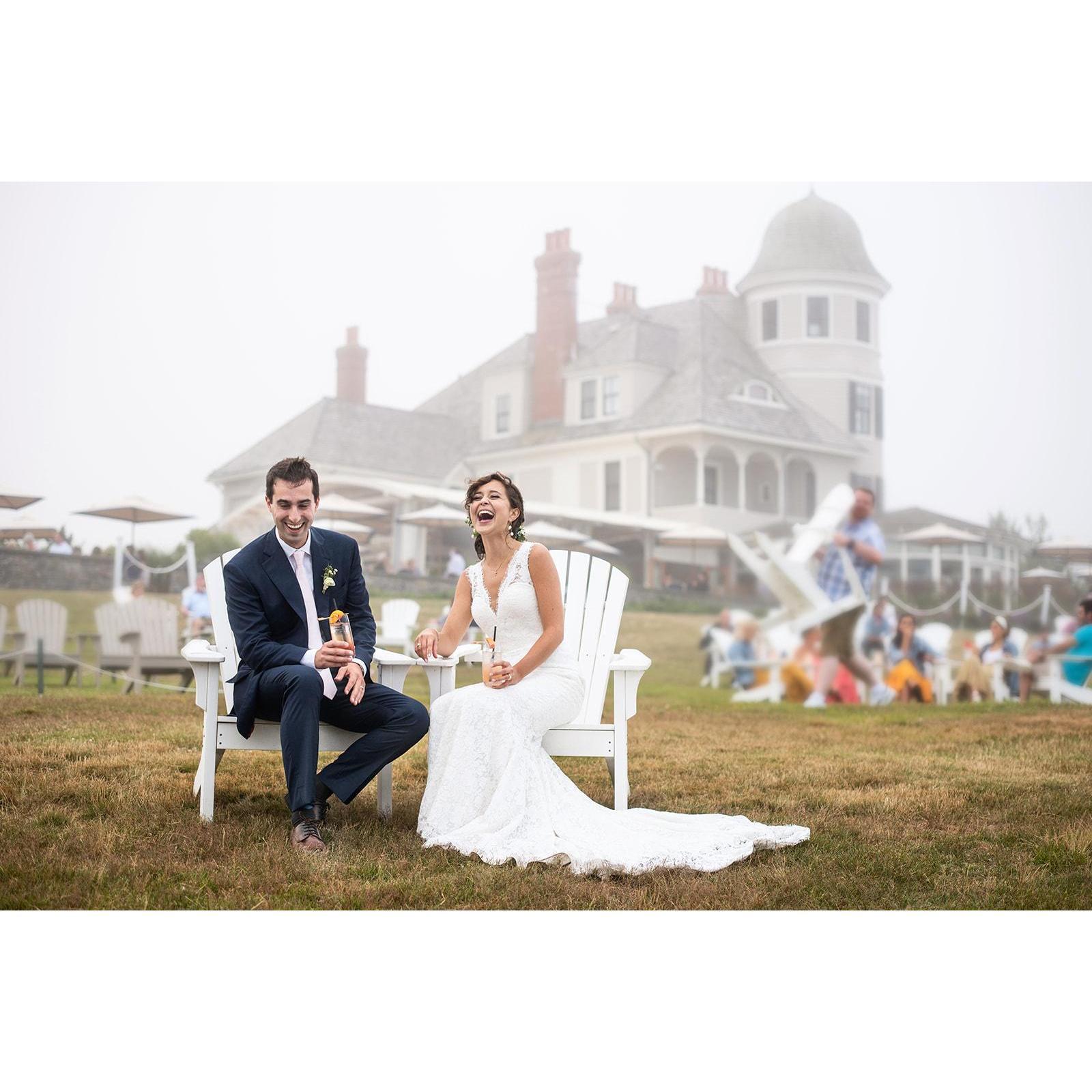 We've always had a thing for Adirondacks! First cocktail as Pellis!