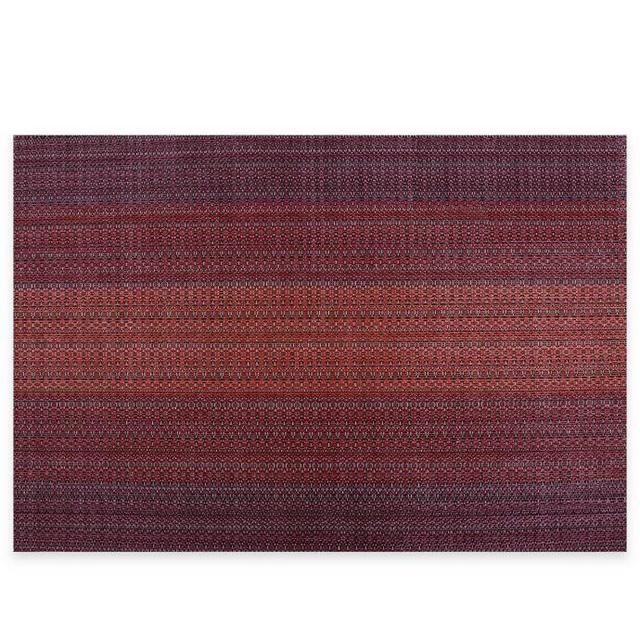 Pointelle Vinyl Placemat in Red