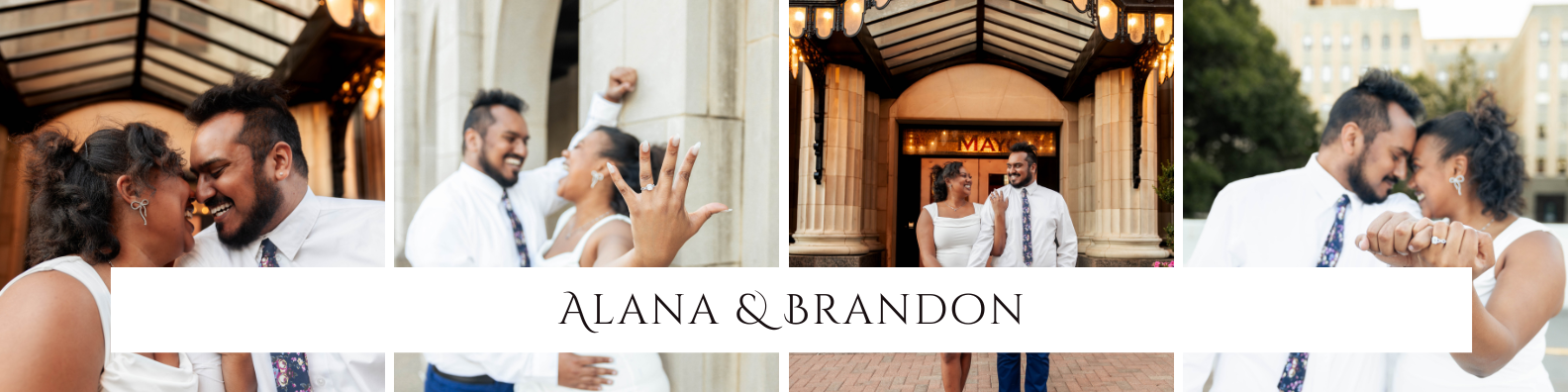 The Wedding Website of Alana Wells and Brandon Dcruz