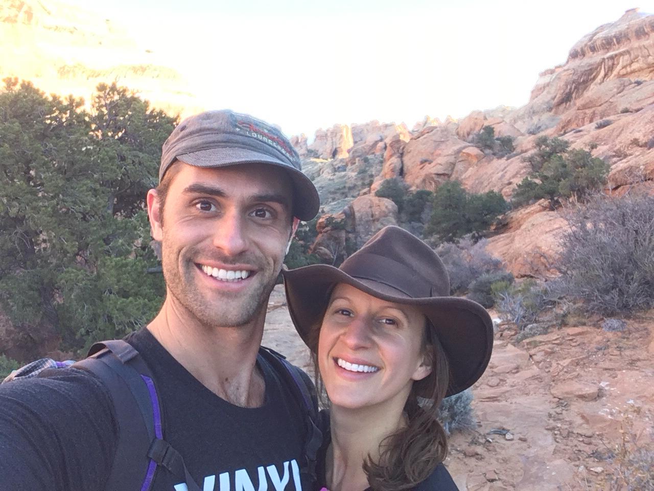 A little lost in Arches National Park!