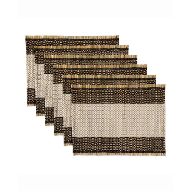 Urban Oasis Reed Placemat Set of 6