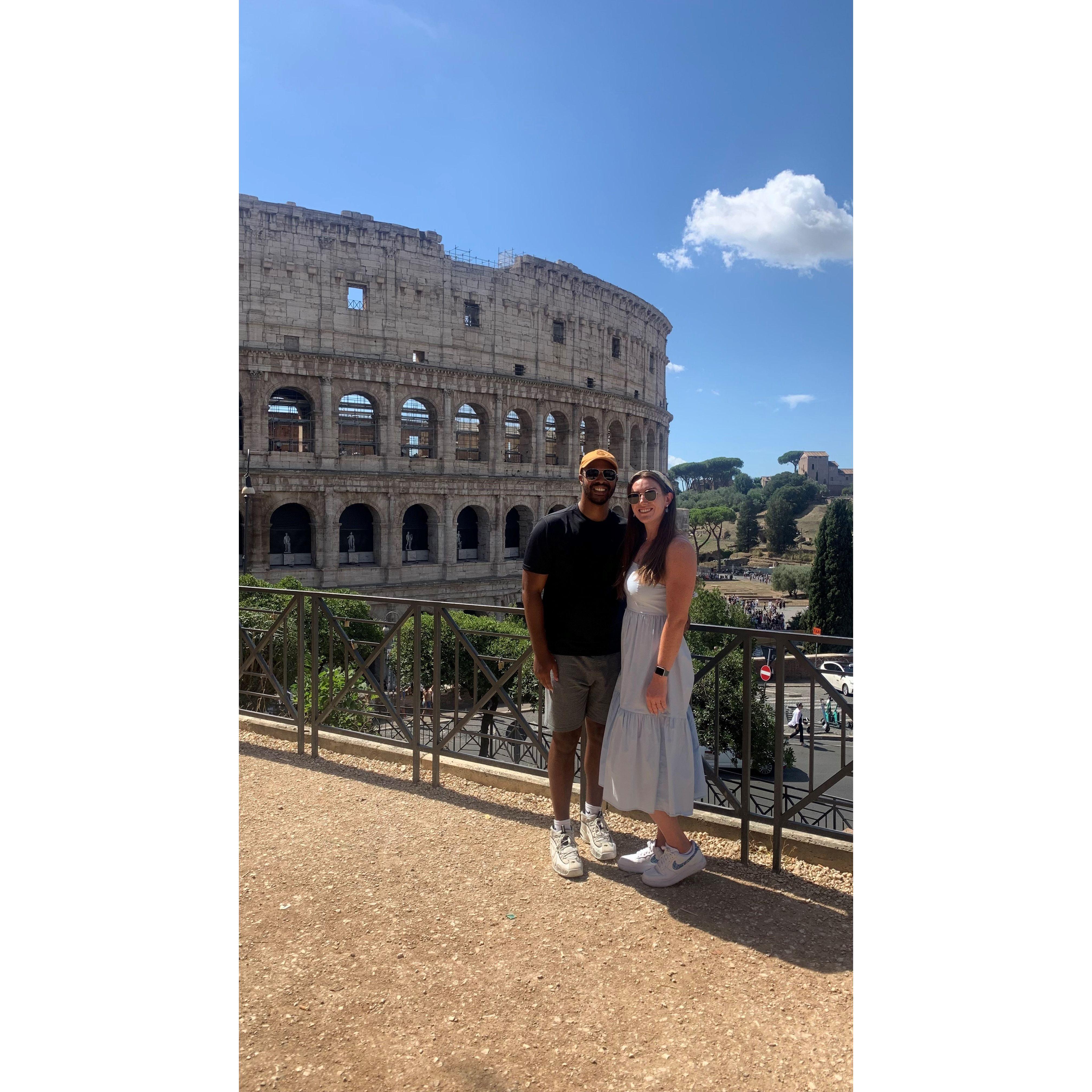 Our trip to Italy together