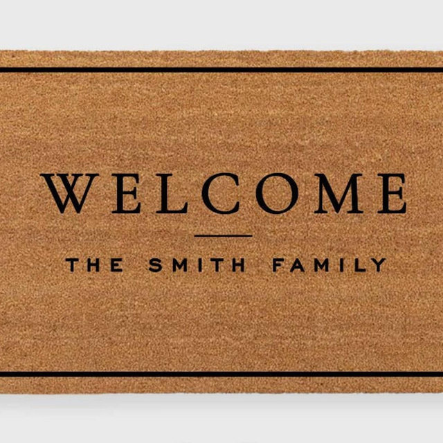 Welcome Doormat,Custom Welcome Mat,Welcome Personalized Name Doormat,Personalized Doormat,Custom Doormat,Extra Large Doormat,Large Doormat