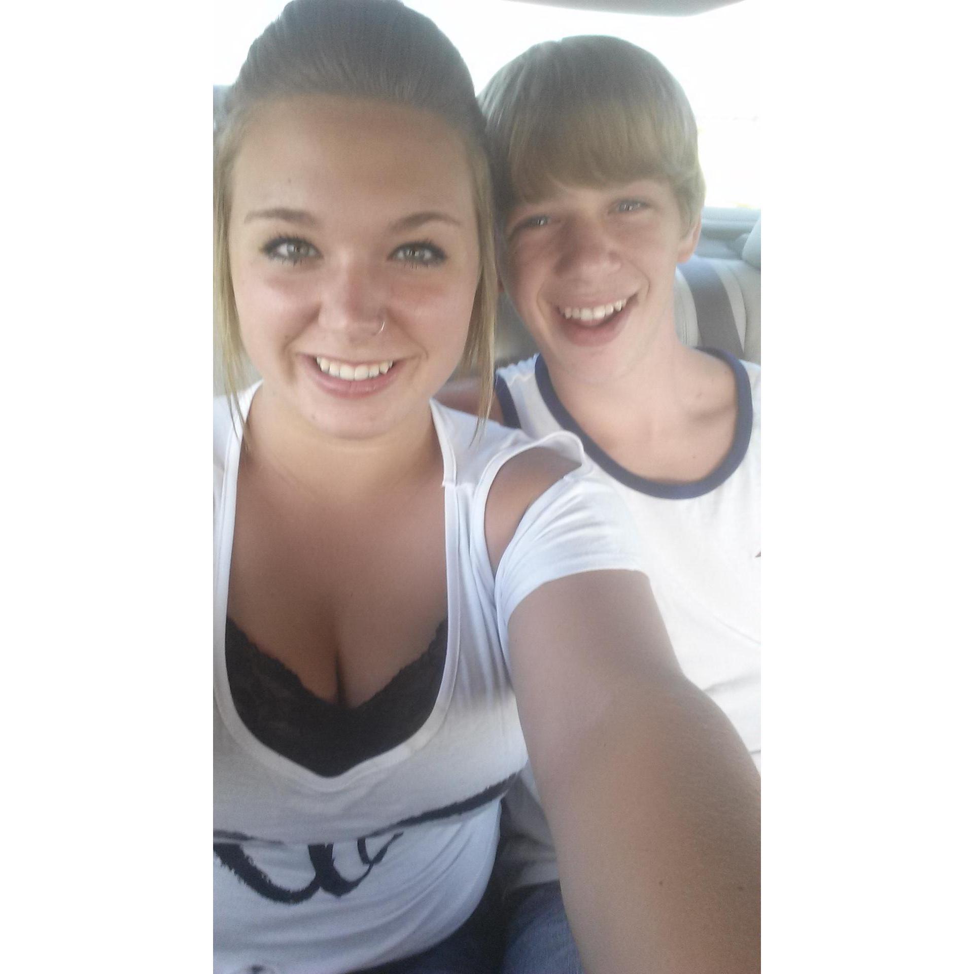 July 2014 - Almost a year into dating!