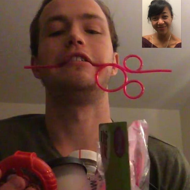 We got through 5 years of long distance with the help of plenty of care packages!