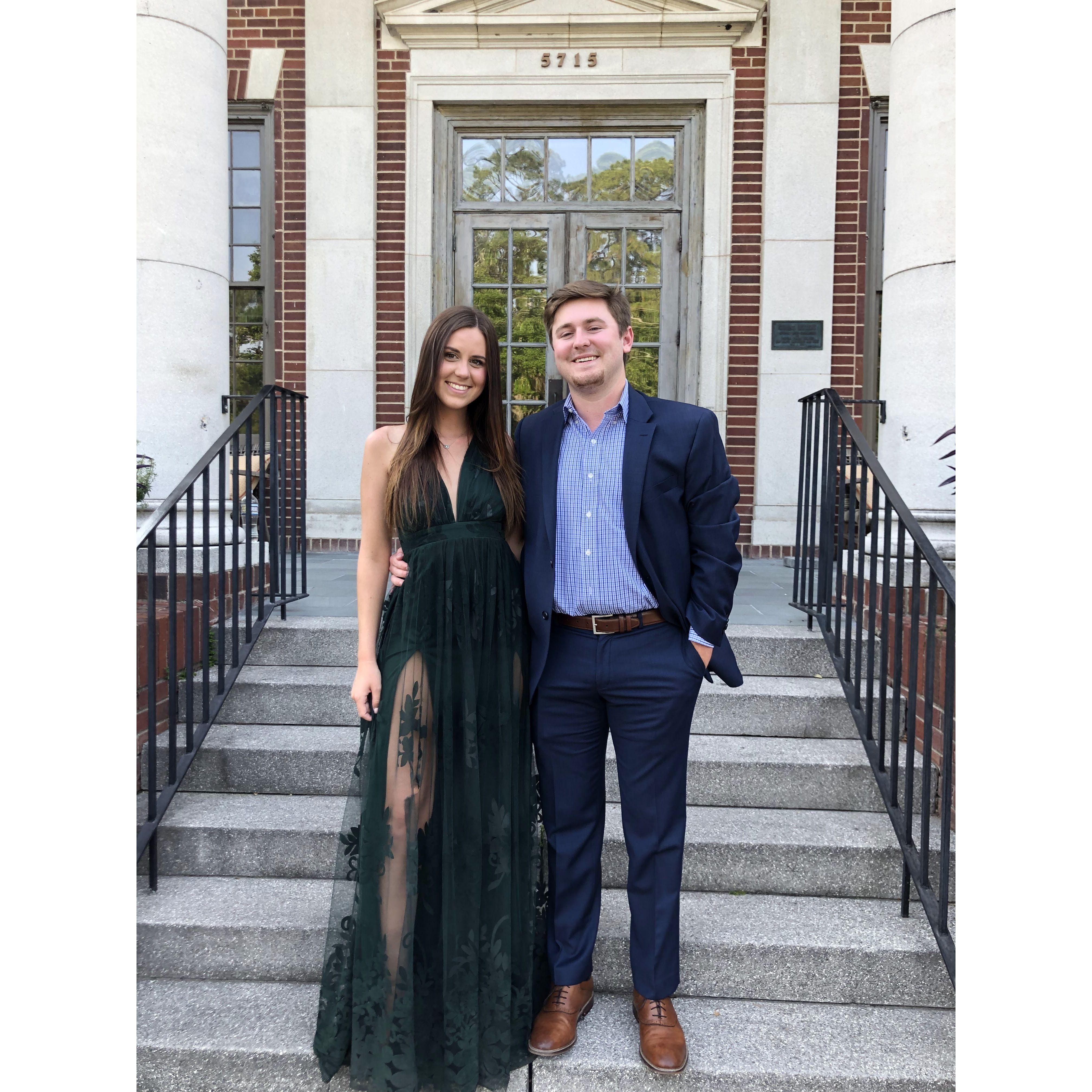 Fraternity formal 2019 in Savannah