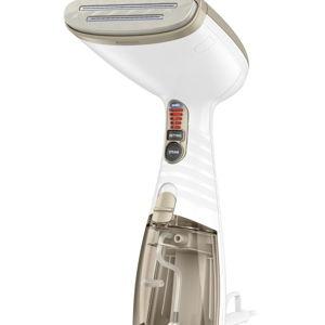 Conair Handheld Garment Steamer for Clothes, Turbo ExtremeSteam 1875W Fabric Steamer, Portable Handheld Design, Strong Penetrating Steam, White/Champagne