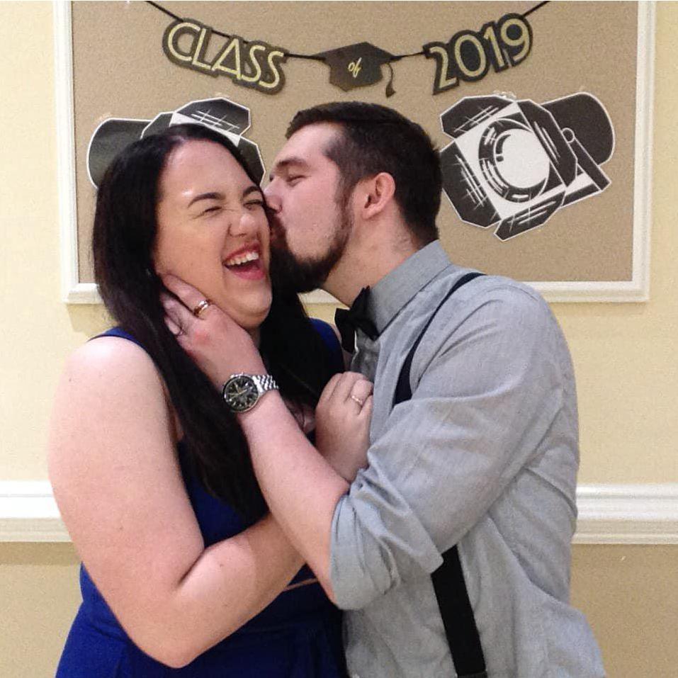 Graduation Party photobooth goofin