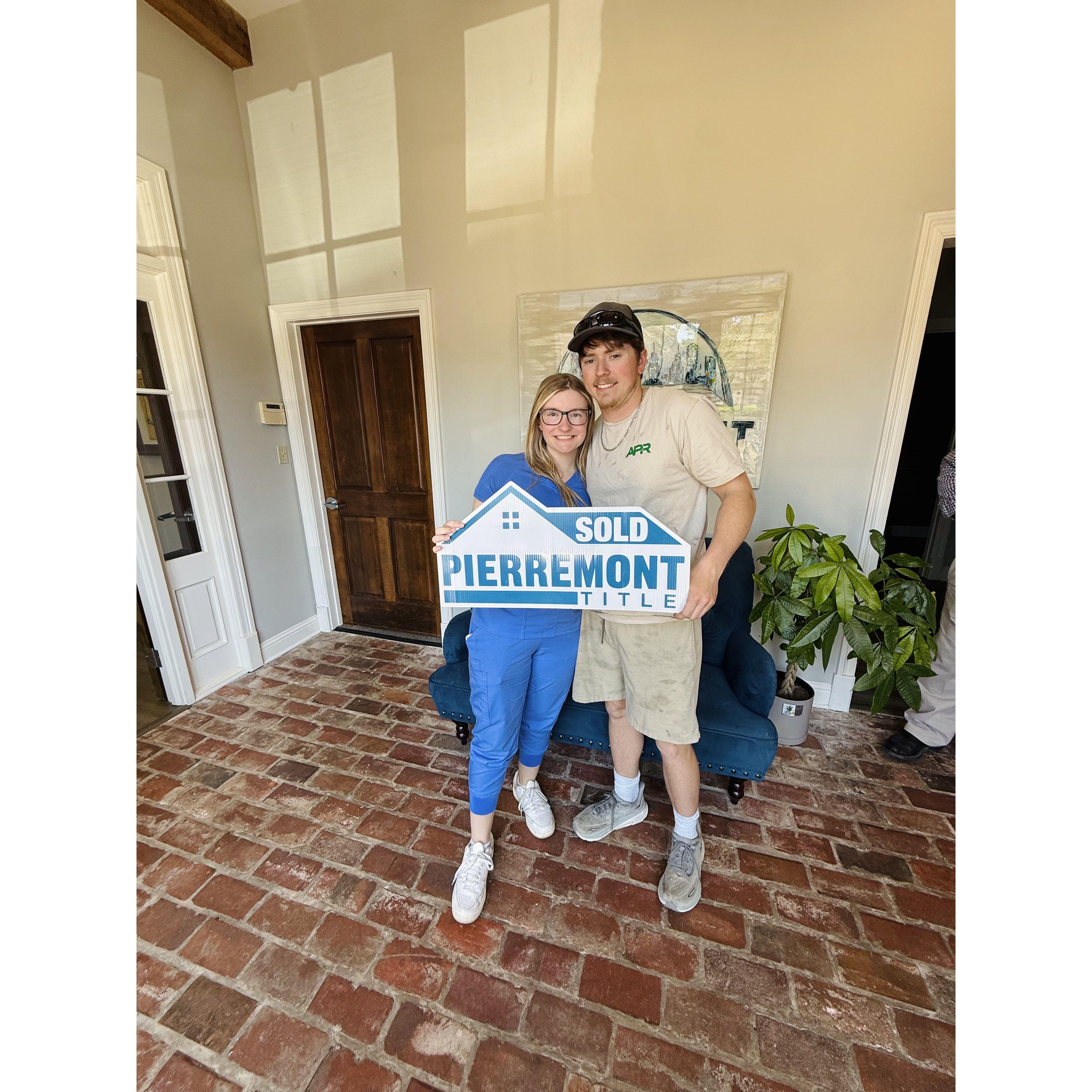 We bought our first home!