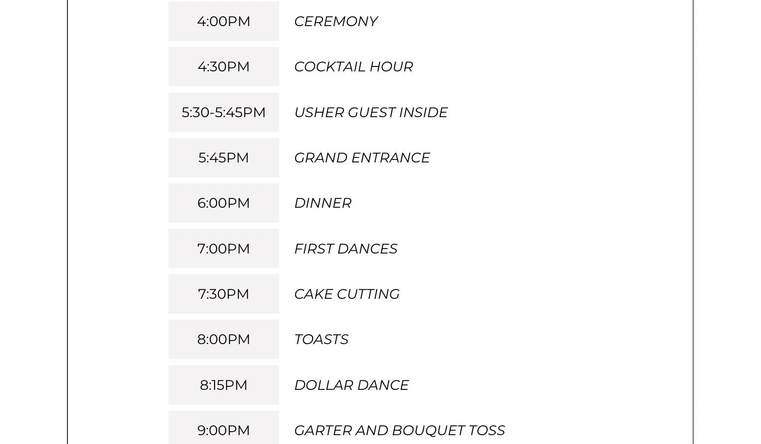 The Wedding Website of Summer Jeter and Andrew Senteno