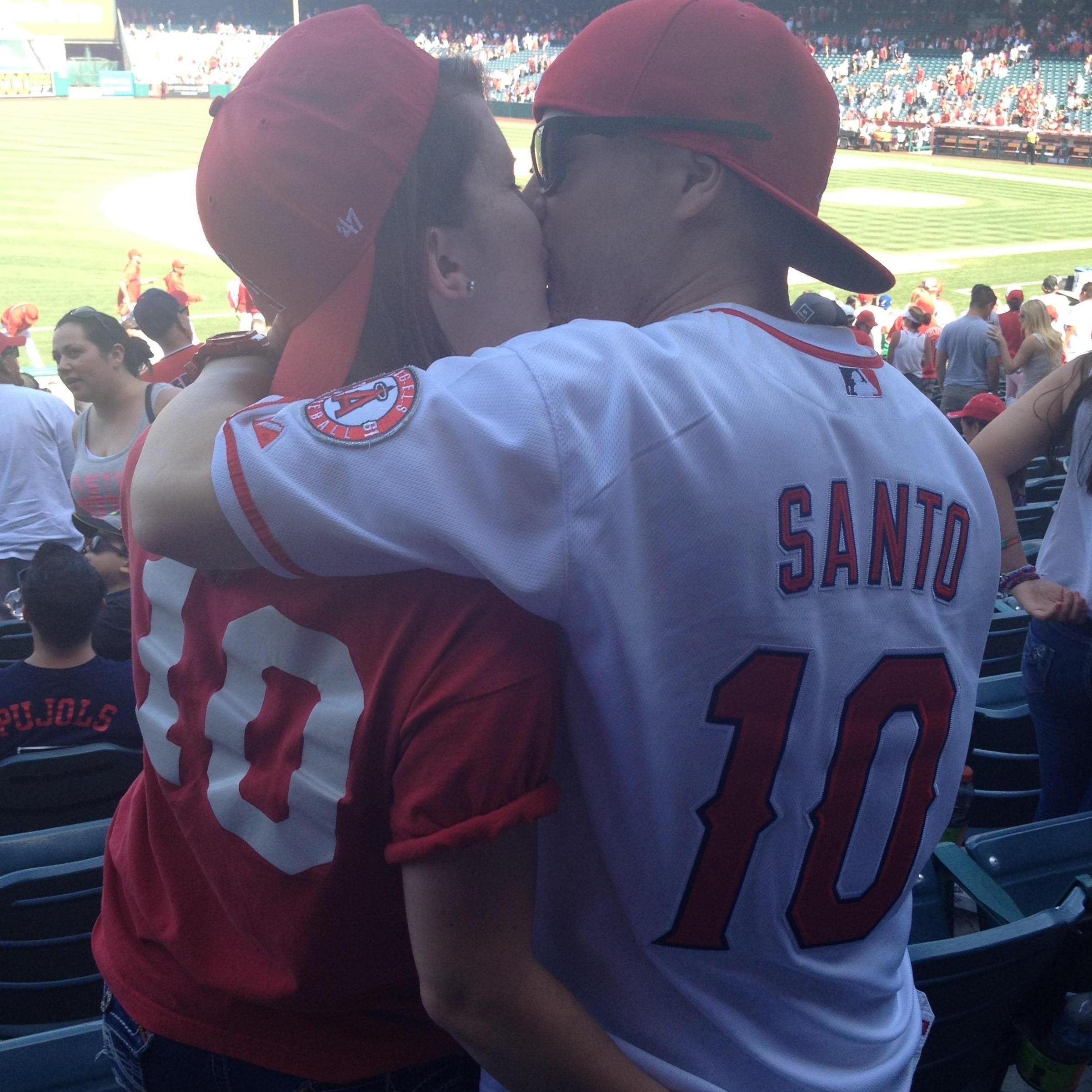 1st game we attended matching!