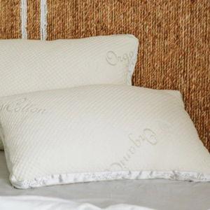 Easy Breather Natural Pillow | Premium Latex Foam | Queen