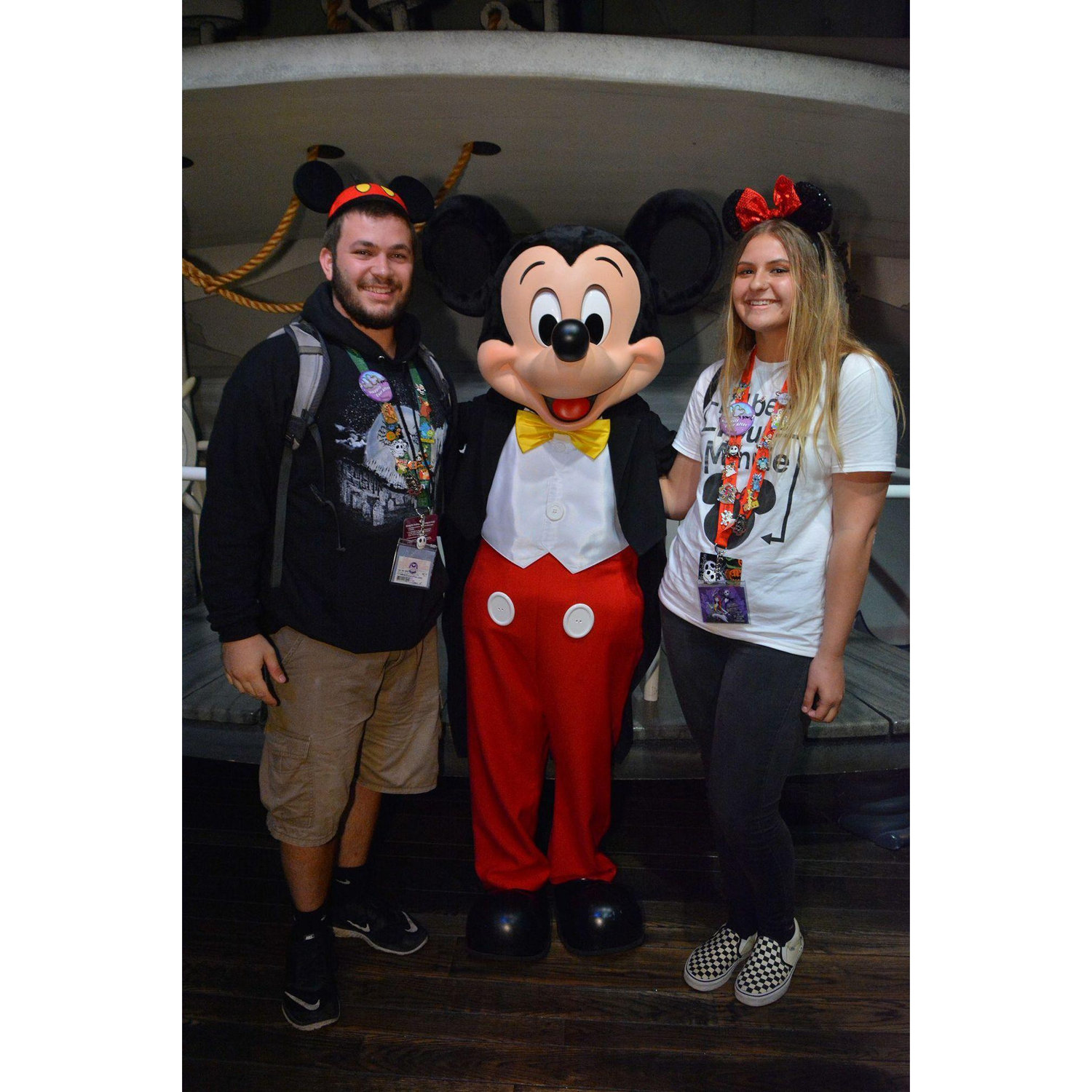Our first but definitely not our last Disneyland trip together.