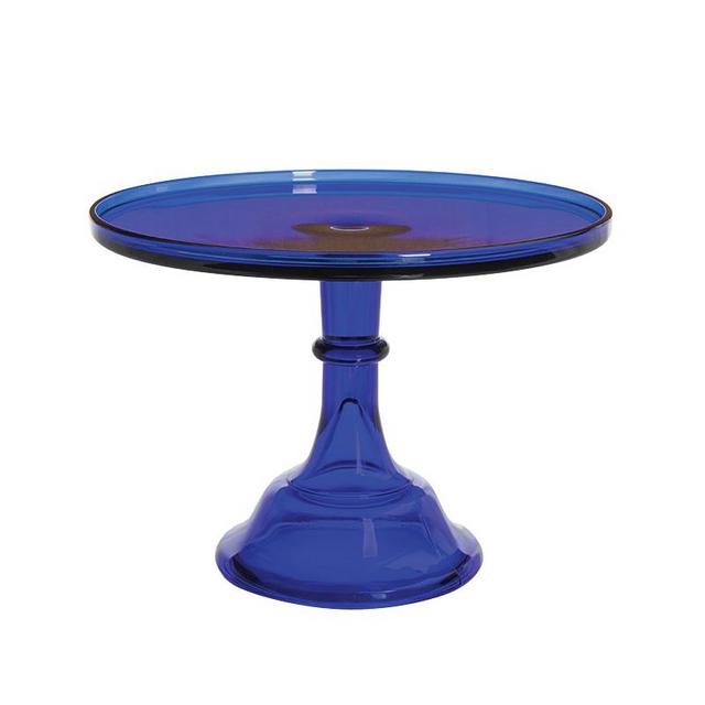 12″ Cake Plate - (color: milk)