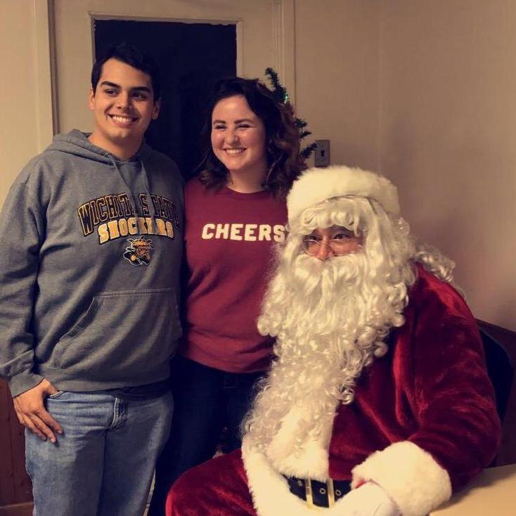 The year Santa brought Myles a ring to give to Taylor