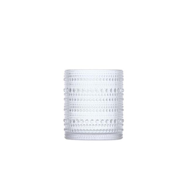 D&V Jupiter Clear Double Old Fashioned Glass, 10 oz., Set of 6
