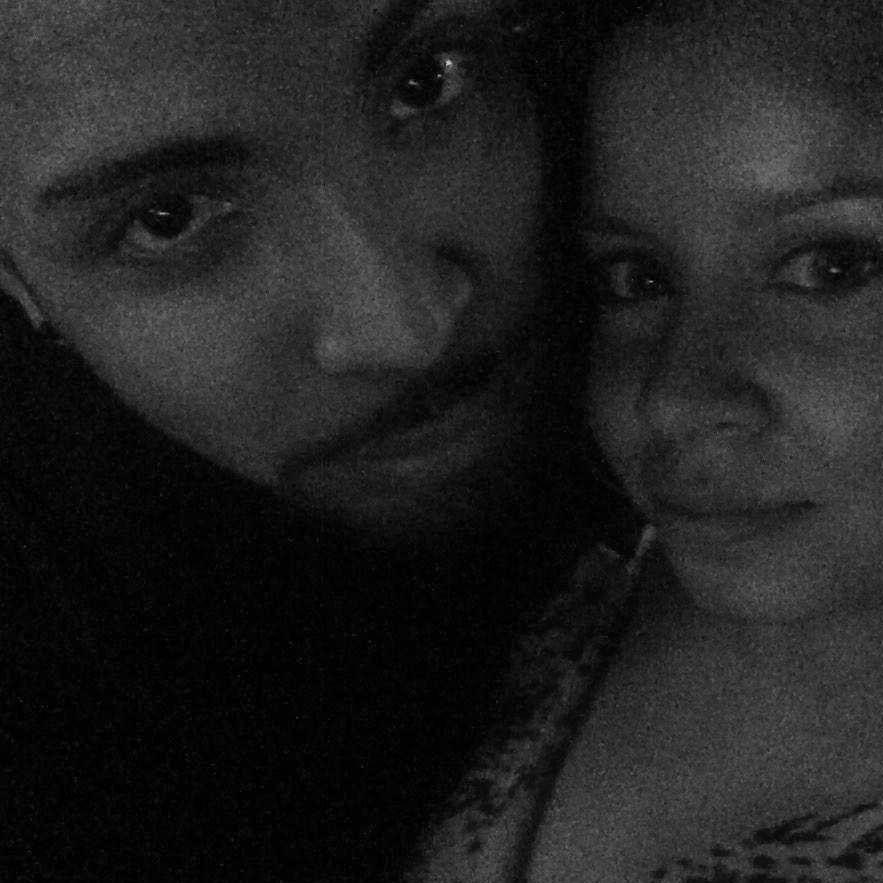 Our first picture as a couple!