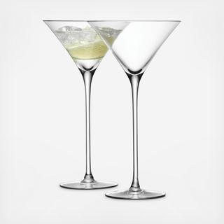 Bar Martini Glass, Set of 2