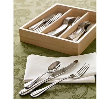 Caterer's 36-Piece Flatware Set: 12 Dinner Forks, 12 Knives and 12 Teaspoons