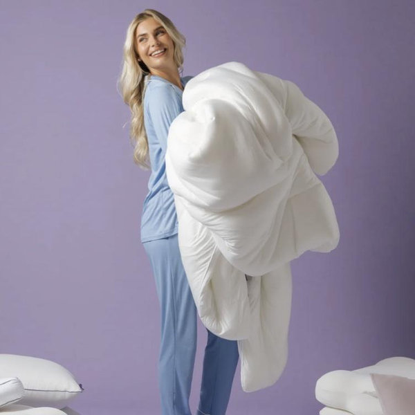 MarshMellow Comforter – Extra Fluffy Double-Stuffed Down Alternative All-Season ComforterMarshMellow Comforter