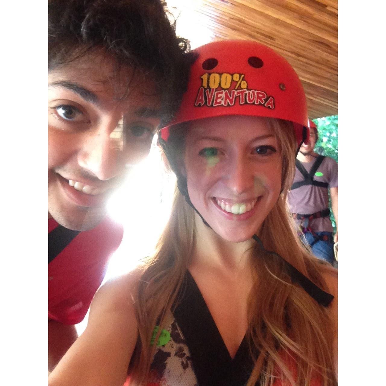 Costa Rica Ziplining, 2014.